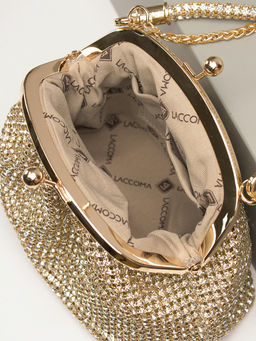 LACCOMA сумка ST126-золотой стразы