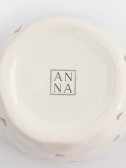 Кружка, 400 мл, керамика, молочная, Сердца, Empathy - Anna lafarg фото 4