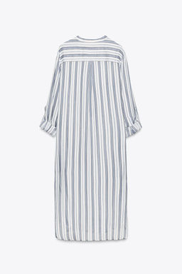 LIMITED EDITION RAMIE LONG SHIRT - Zara фото 7