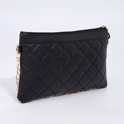 Сумка-клатч на молнии, цвет чёрный - Simaland фото 2