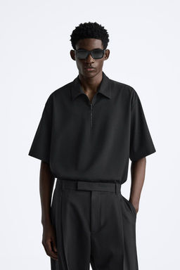 ZIPPED POLO SHIRT - Zara фото 20
