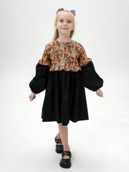 ДЛ26-7 платье для девочки ЛИСЫ