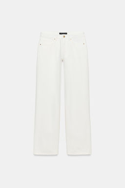 JEANS Z1975 REGULAR TIRO BAJO / Blanco - Zara фото 6