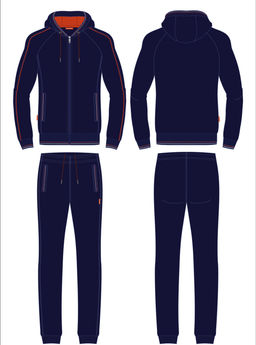 Спортивный костюм мужской 10M-RR-1843 RED-N-ROCKS - Red-n-rock's фото 11