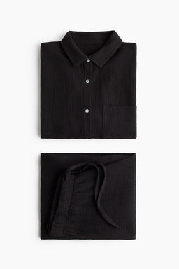 Pijama en muselina de algodon - H&m фото 6