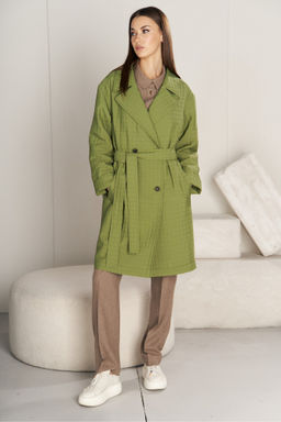 Плащ 4730 оливковый - Fantazia mod фото 5