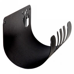 Вешалка-полка металлическая 24,8х14,3х13,8см, черный (Россия)