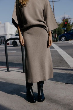 KNIT MIDI SKIRT - Zara фото 22
