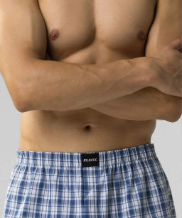 ATLANTIC MBT-002 Трусы боксеры Cotton голубой  фото 4