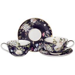 ЧАЙНЫЙ НАБОР LEFARD КОБАЛЬТ НА 2 ПЕР. 4 ПР. 300 МЛ