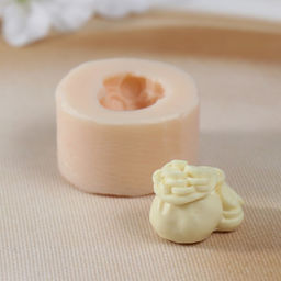 Молд силиконовый "Мешок с монетами" Силикон 2,3х3,1х2,2 см