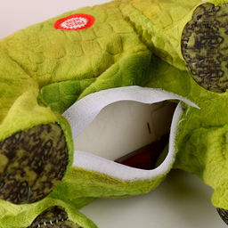 Мягкая музыкальная игрушка Динозаврик, 31 см, цвет зелёный - Simaland фото 4