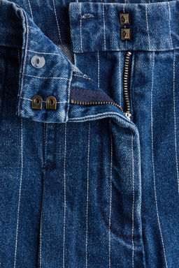Falda pantal?n tableada en denim - H&m фото 4