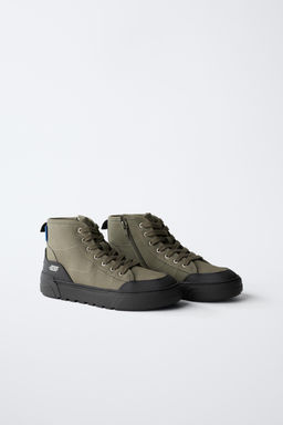 TECHNICAL HIGH-TOP SNEAKERS - Zara фото 2