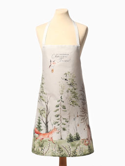 Фартук кухонный Этель. Лесная сказка, 60?70 см, 100% хлопок, саржа 190 г/м?