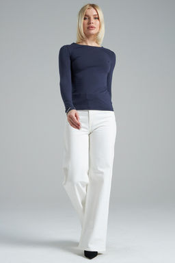 Лонгслив облегающий повседневный skims