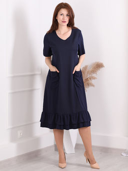 Платье летнее нарядное больших размеров - Almond фото 4