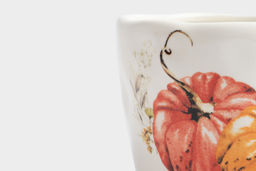 Кружка, 320 мл, керамика, молочная, Тыквы, Bright pumpkin - Anna lafarg фото 5