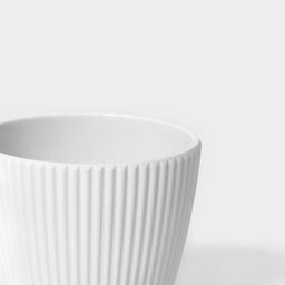 Кашпо для цветов «Рифф», пластик, 450 мл, МИКС