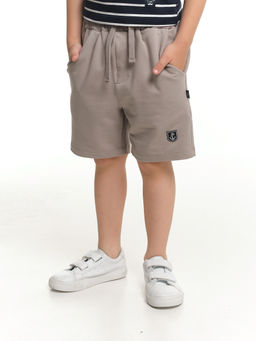 Шорты для мальчика детский сад 22-4592 серый - Mini maxi фото 3