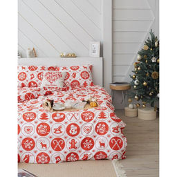 Постельное белье LoveLife 2сп New Year's gifts 175*215см,200*225см,50*70см-2шт  фото 11