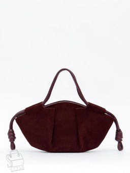 Сумка женская кожаная 99071-1NN wine red  Natale Navetta