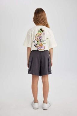 Шорты карго для девочек - Defacto фото 6