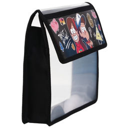 Папка для тетрадей А5, клапан на липучке, пластик, Гравити Фолз