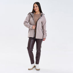 RODOS Ветровка softshell женская демисезон М-312 Бежевый фото 7