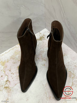 Женские замшевые ботинки на каблуку - Bruno фото 8