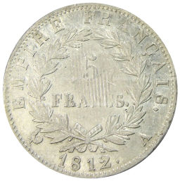 5 франков 1812 года A Франция