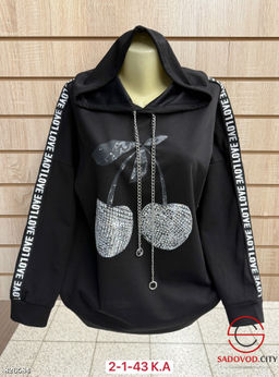 Кофта женская с капюшоном