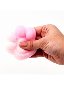 Сквиш антистресс - игрушка «Лапка», с пушистой посыпкой, МИКС