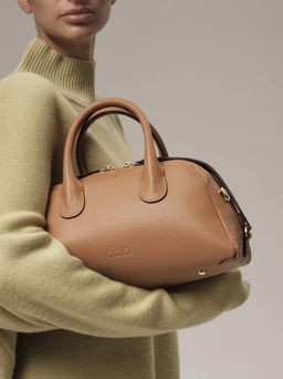 Кожаная сумка Kandys DBR 31206 светлый орех фото 7