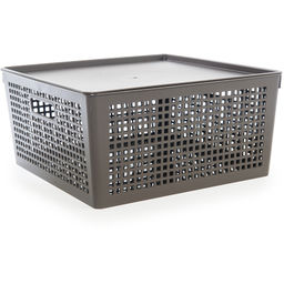 Корзина "TRAYMIX" с крышкой 12л 310*310*150 мм арт. С46580