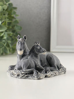 Сувенир "Лошадь с жеребенком" 7 см