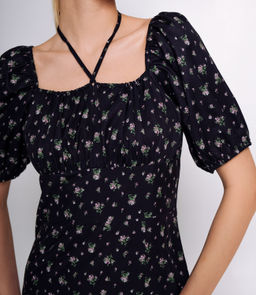 Платье #ОКТ025007, чёрный - Dommod фото 5