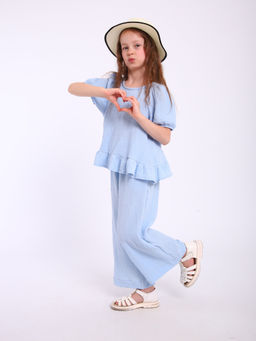 Костюм Пикми муслин белый, КМ-196-3 - От егорки до егора фото 13