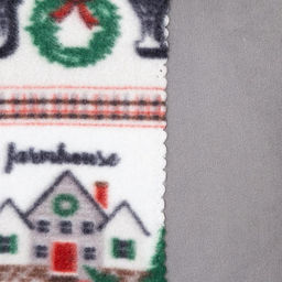 Плед флисовый новогодний Экономь и Я. Рождество, 150?200 см