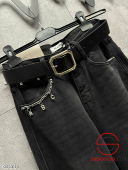 Джинсы утепленные стрейч