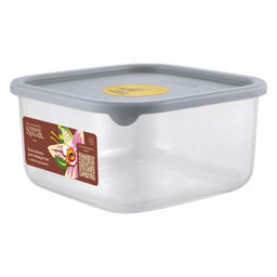 Контейнер для продуктов 0,8 л. квадратный с гибкой крышкой Sugar&Spice Vanilla , арт. SE168010005/25