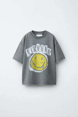 NIRVANA® RHINESTONE T-SHIRT - Zara фото 5