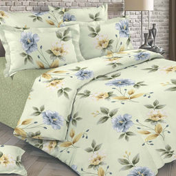 Постельное белье перкаль - Эльза 2 сп. с Евро простыней (нав.70х70)