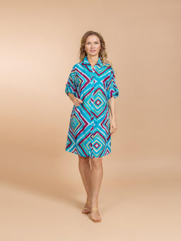 Рубашка-туника (хлопок) №25-083-7 (Лето-2025)