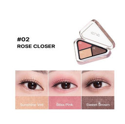 Essential Shadow Tap 02 Rose Closer - Тени для век в оттенке 02 Rose Closer, 1,5 г - Clio фото 2