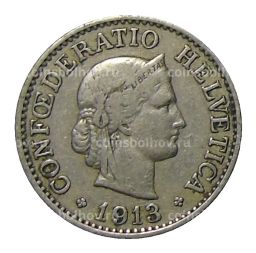 10 раппенов 1913 года Швейцария