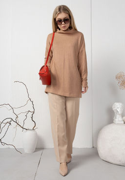 Брюки AMORI 5205-Р бежевый  фото 2