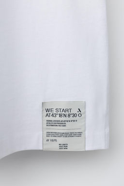 CAMISETA SPORTY LOGO / Blanco