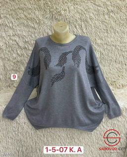 Свитер женский с принтом - Bruno фото 6