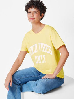 Женская хлопковая футболка ESMARA  фото 5